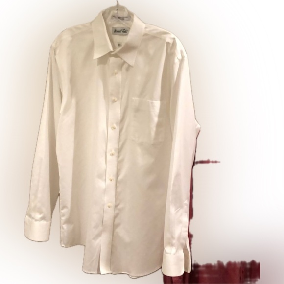 Marshall Field’s White Button Down Dress Shirt - Picture 1 of 4